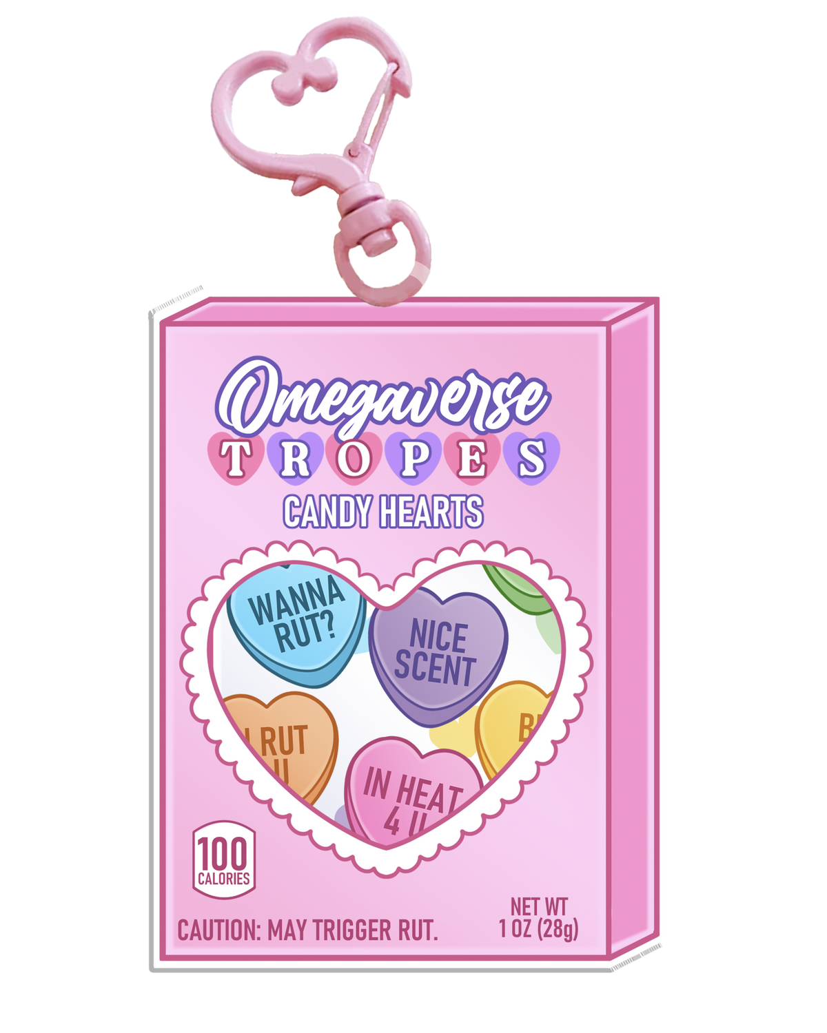 CANDY HEART KEYCHAIN