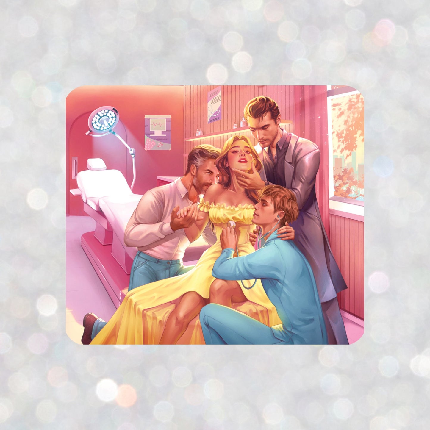 acrylic standee to match the heat clinic deluxe hardcover