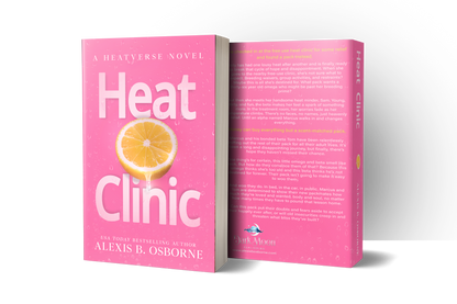 Heat Clinic paperback front and back cover