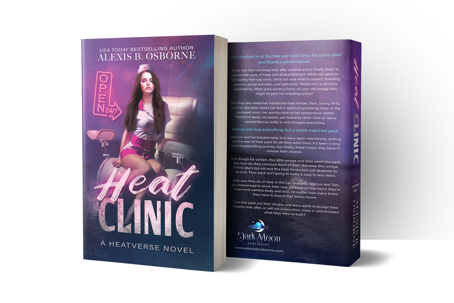 The front and back cover of Heat Clinic