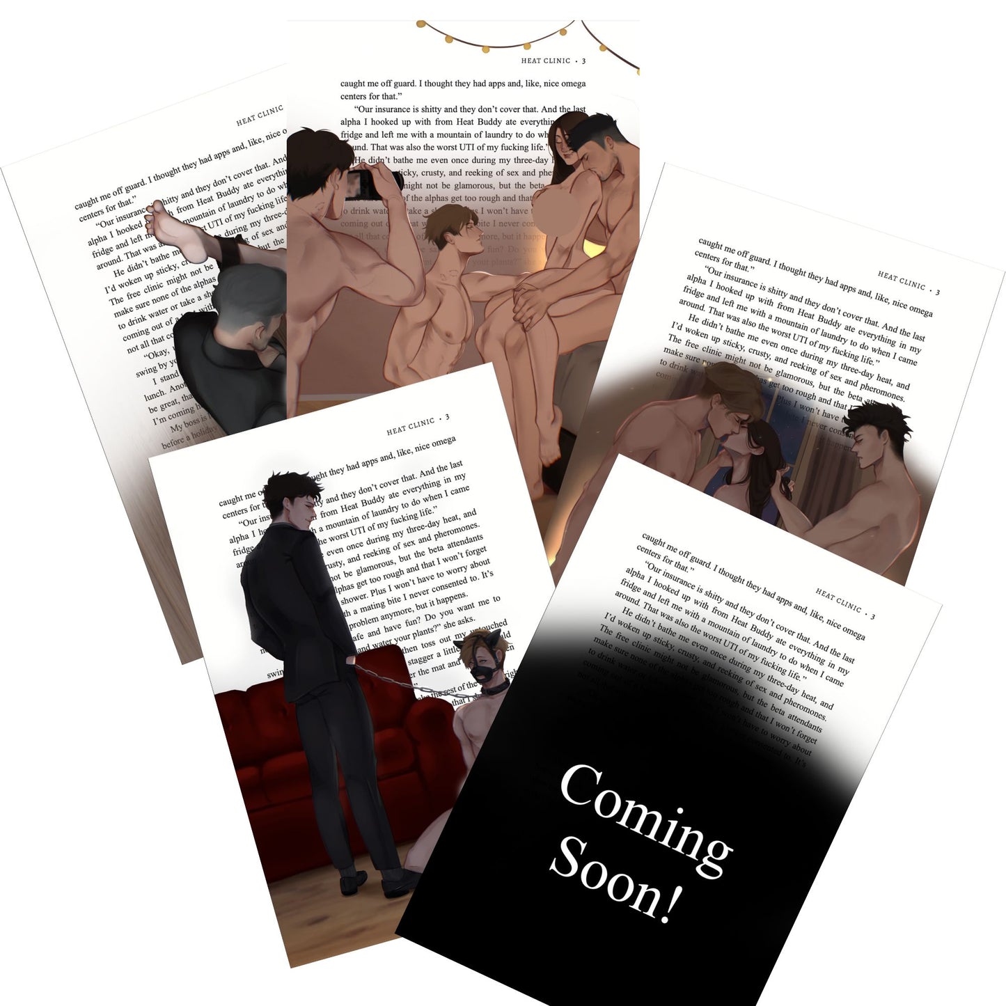 Heat Clinic Vellum Page Overlay Set